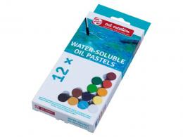 TAC Water Soluble Oil Pastels Set 12x - #597700