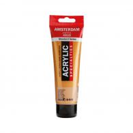 Talens Amsterdam acrylic paint 120 ml 803 - Dark Gold - #597550