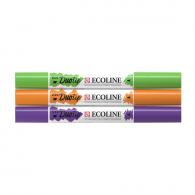 Talens Ecoline Duotip Marker Set Secondary 3 pieces - #597903
