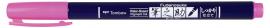 Tombow Fudenosuke Hard Tip Brush Pen Neon Pink - #593681