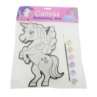 Wins Holland Canvas Painting Set Unicorn - #599660