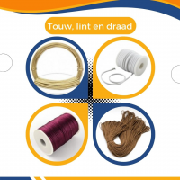 Rope, ribbon and wire
