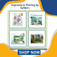 Engraving en Painting by numbers